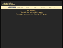 Tablet Screenshot of gigliuccipipe.com